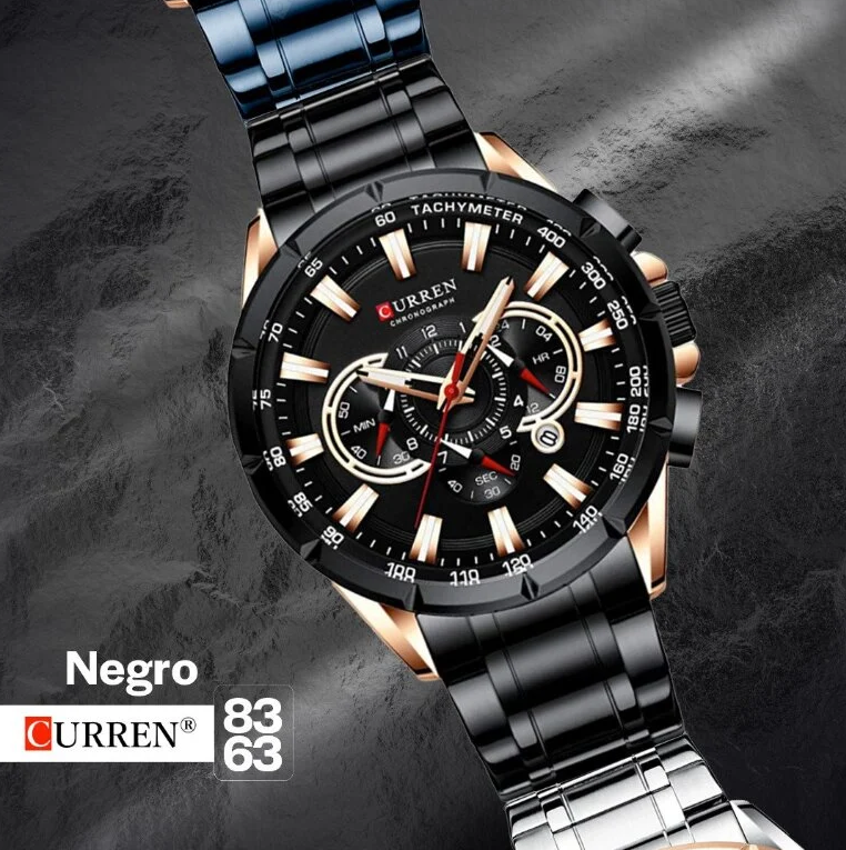 Reloj Curren 8363 Negro